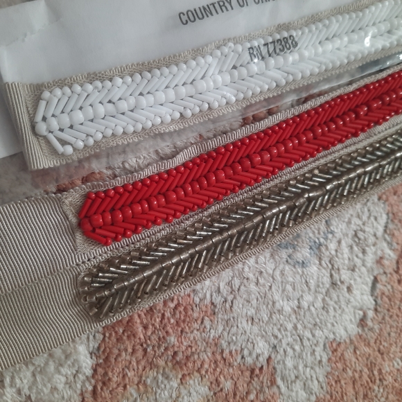 J. Crew embroidered ribon sash belt - Picture 1 of 7